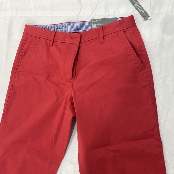 TALBOTS RELAXED CHINOS SIZE 6 - Picture 11 of 11